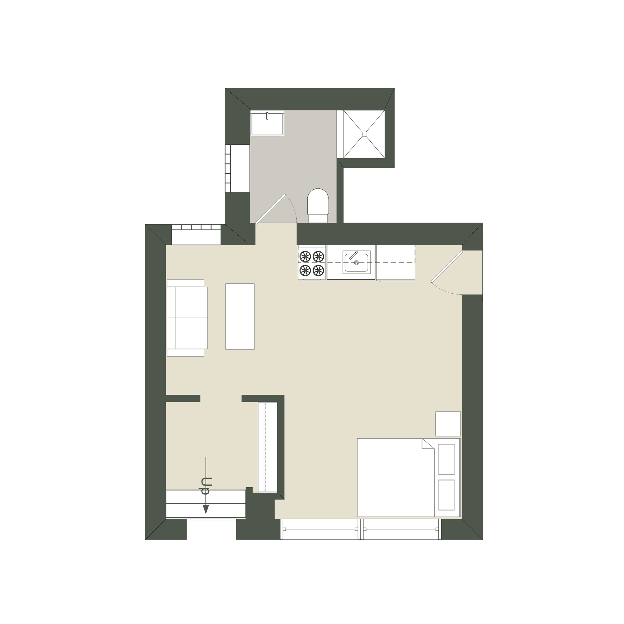 536 W. Grant Pl. Studio-2 Beds Apartment, Supera for Rent - Photo Gallery 19